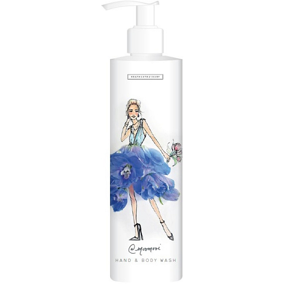 Heathcote & Ivory Meredith Wing Duschgel für Körper und Hände Spender 310 ml
