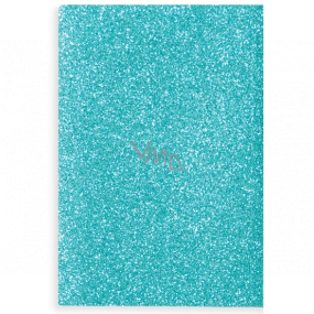 Ditipo Notebook Glitter Collection A5 hellblau gefüttert 15 x 21 cm 3425
