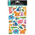 Plastische Aufkleber Exotische Tiere 14 x 25 cm