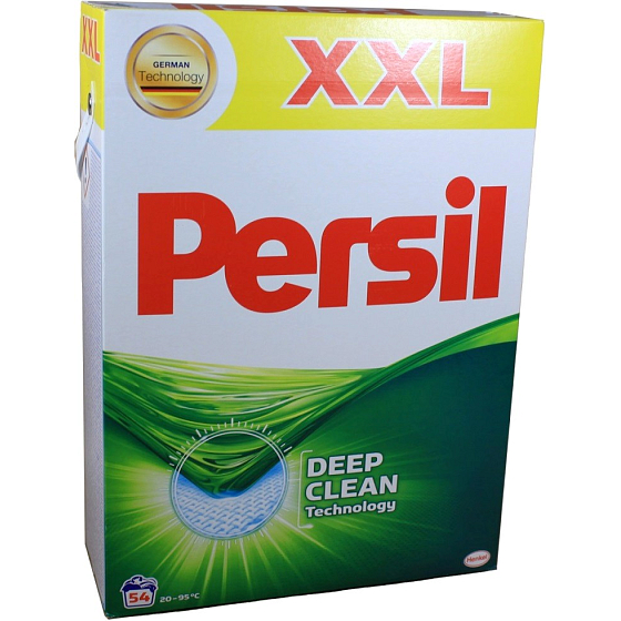 Persil Deep Clean Regelmäßige universelle Waschpulverbox 54 Dosen 3,51 kg
