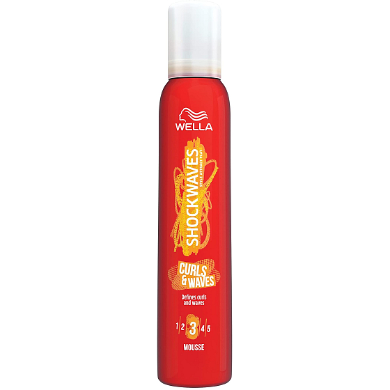 Wella Shockwaves Curl & Waves Schaumhärter für Locken und Wellen 200 ml