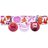 Bomb Cosmetics We Wish You and Rosy Christmas Cracker funkelnder ballistischer Badeball 3 x 160 g, Kosmetikset