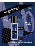 Bruno Banani Magic parfümiertes Deodorant Glas 75 ml + Duschgel 50 ml, Kosmetikset für Männer
