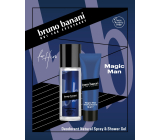 Bruno Banani Magic parfümiertes Deodorant Glas 75 ml + Duschgel 50 ml, Kosmetikset für Männer