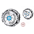 Charme Sterling Silber 925 Sternzeichen, Zirkonia Steinbock, Perle für Armband