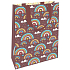Nekupto Geschenkpapier Tasche 11 x 17,5 x 8 cm Regenbogen