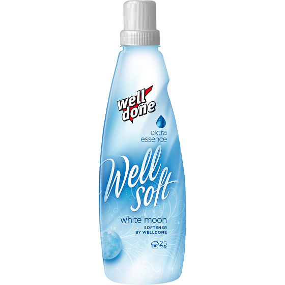 Well Done Wellsoft Weichspüler White Moon, 1l
