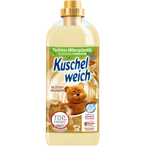 Kuschelweich Weichspüler Glücksmoment 38 Wäschen 1L