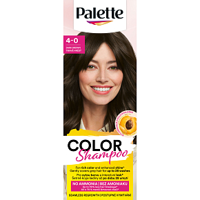 Palette Color Shampoo Farbstoff für Haare 4-0 Dunkelbraun, 50 ml Palette Color Shampoo Farbstoff für Haare 4-0 Dunkelbraun, 50 ml
