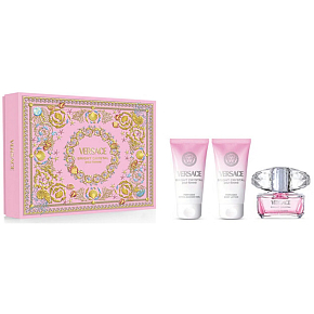 Versace Bright Crystal Eau de Toilette 50 ml + Körperlotion 50 ml + Duschgel 50 ml, Geschenkset für Frauen Versace Bright Crystal Eau de Toilette 50 ml + Körperlotion 50 ml + Duschgel 50 ml, Geschenkset für Frauen