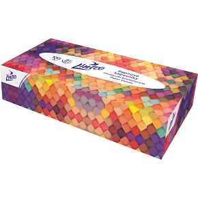 Linteo 2lagige Papiertaschentücher, Box 100 Stk