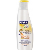 Nivea Sun Kids Pure & Sensitive OF50 + Sonnencreme für Kinder 200 ml