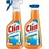 Clin Fruit Vinegar Duo Reiniger für Fenster und Glas 500 ml + 500 ml nachfüllen