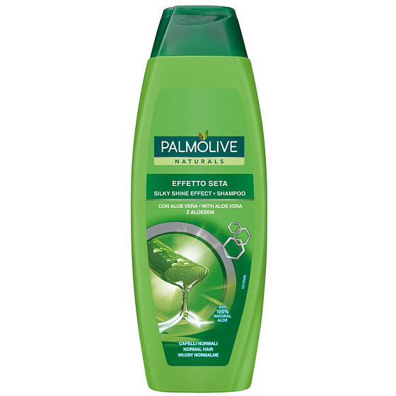 Palmolive Naturals Silky Shine Effect Shampoo für normales Haar 350 ml