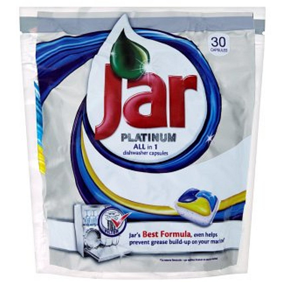 Jar Platinum All in 1 Kapseln für automatische Spülmaschine 30 Stück