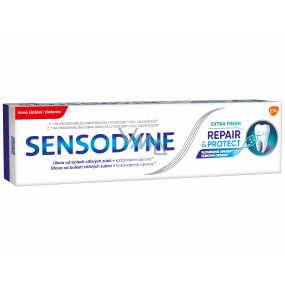 Sensodyne Repair & Protect Extra frische Zahnpasta für empfindliche Zähne 75 ml