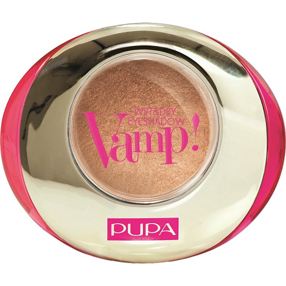 Pupa Dot Shock Vamp! Wet & Dry Lidschatten Lidschatten 706 Bronze Kastanie 1 g