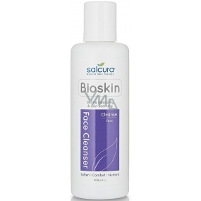 Salcura Bioskin Cleanse Face Cleanser Reinigungsgel für trockene und empfindliche Haut 200 ml