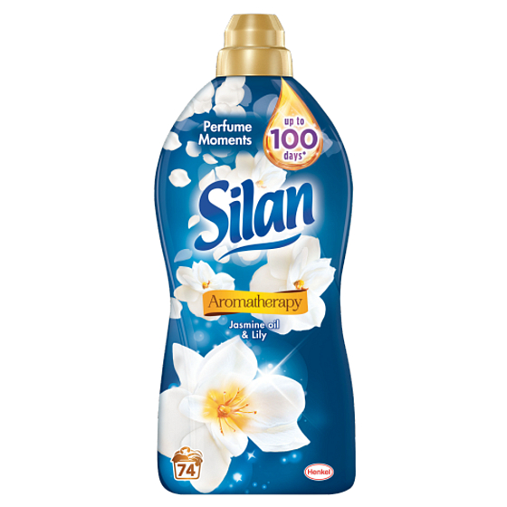 Silan Aromatherapie Nektar Inspirationen Jasminöl & Lily Weichspüler 74 Dosen 1850 ml