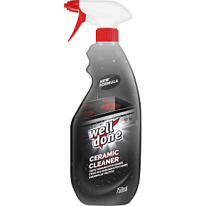 Well Done Glaskeramik- und Induktionskochfeldreiniger, 750 ml