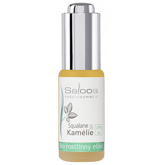 Saloos Bio Squalane & Camellia Pflanzenelixier für müde Haut 20 ml