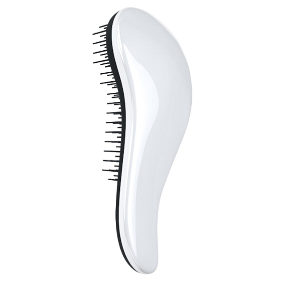 Dtangler Detangling Brush Pinsel zum einfachen Kämmen von Haaren 18,5 cm Silber