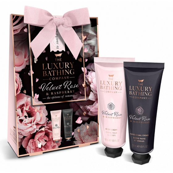 Grace Cole Lovely Touch Hand- und Nagelcreme 50 ml + Körperlotion 50 ml, Kosmetikset