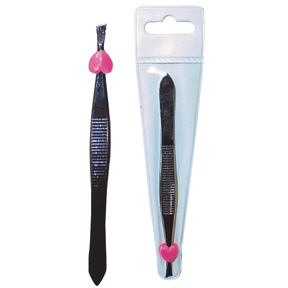 Abella Pinzeta schräg, Etui 1 Stück TW-2A