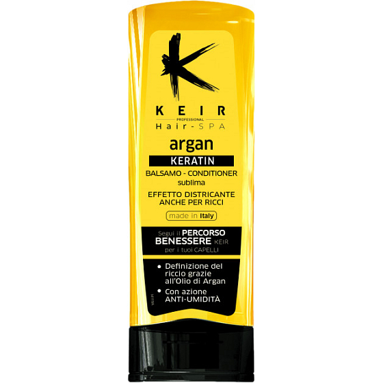 Keir Argan Conditioner für trockenes und welliges Haar 200 ml