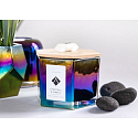 DW Home Charcoal & Smoke - Duftkerze nach Holzkohle und Rauch in Glas mit zwei Dochten und Deckel Medium 258,55 g