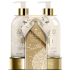 Grace Cole Warm Vanilla & Sweet Almond Handseife 300 ml + Hand- und Nagelcreme 300 ml, Kosmetikset für Frauen