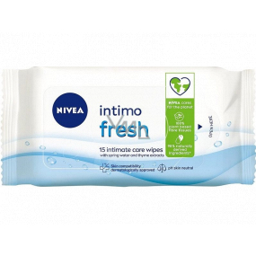 Nivea Intimo Frische Tücher für die Intimhygiene 15 Stück