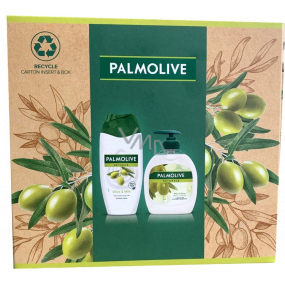 Palmolive Naturals Olive & Milk Duschcreme 250 ml + Flüssigseife 300 ml, Kosmetikset