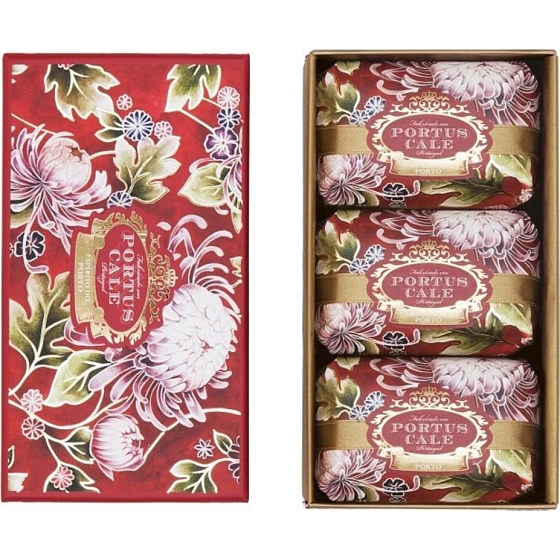 Castelbel Noble Red - Flower Garden Toilettenseife 3 x 150 g, Kosmetikset für Damen