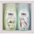 Bohemia Gifts Kids Dino Duschgel blau 250 ml + Duschgel grün 250 ml, Kosmetikset für Kinder