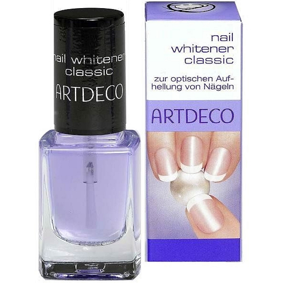 Artdeco Nail Whitener Classic spezieller durchscheinender Nagellack zum Aufhellen der Nägel 10 ml