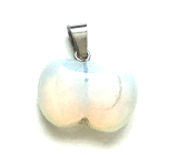 Opalit Apfel der Erkenntnis Anhänger Kunststein 1,5 cm, Stein der Wünsche und Hoffnungen