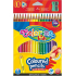 Colorino Buntstifte dreieckig 18 Farben + Bleistiftspitzer