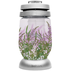 Bolsius Lamp Glas-Friedhofskerze, Brenndauer bis zu 36 Stunden 23 cm 120 g