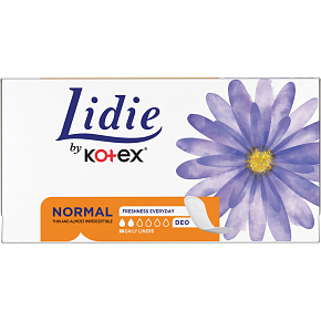 Kotex Lidie Slipeinlagen Slip Deo, 50 Stück Kotex Lidie Slipeinlagen Slip Deo, 50 Stück