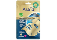 Astrid Hyaluronic Gold textilní maska vyhlazující 1 kus