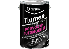 Tlumex Plast antikorozní barva na auto a podvozek, černá, 4 kg