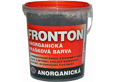 Fronton Pulverfarbe für Baustellenmischungen von Mörteln und Betonen, 0199 schwarz, 800 g