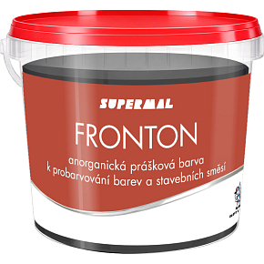 Fronton Pulverfarbe für Baugemische Mörtel und Betone, 0199 schwarz, 800 g