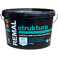 REMAL Struktur Malerfarbe mit grober Struktur, 7,5 kg