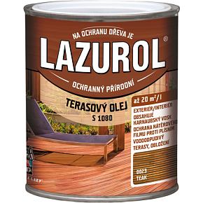 Lazurol s1080 Terrassenöl Teak, 750 ml