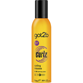 Got2b Twisted Curls Schaum für Wellen, Halt 3, 250 ml Got2b Twisted Curls Schaum für Wellen, Halt 3, 250 ml