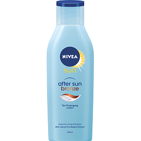 Nivea Sun After Sun Bronze Körpermilch nach der Sonnenexposition zur Verlängerung der Bräune, 200 ml