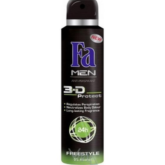 Fa Men 3D Freestyle Deodorant Spray für Männer 150 ml