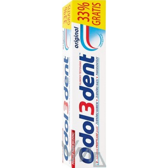 Odol3dent Original Zahnpasta 100 ml 33% gratis